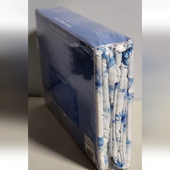 RARE DEAN MILLER SURF BEDDING BALI  Twin  Sheet Set  100% COMBED COTTON  NEW - Picture 8 of 13